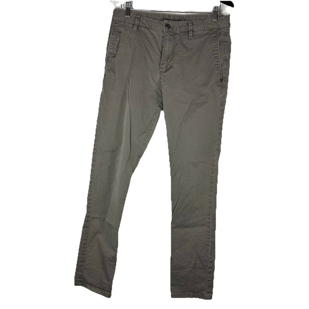 Vuori Men's Chino Pants Gray Size 32 Stretch Cotton Casual Everyday Wear